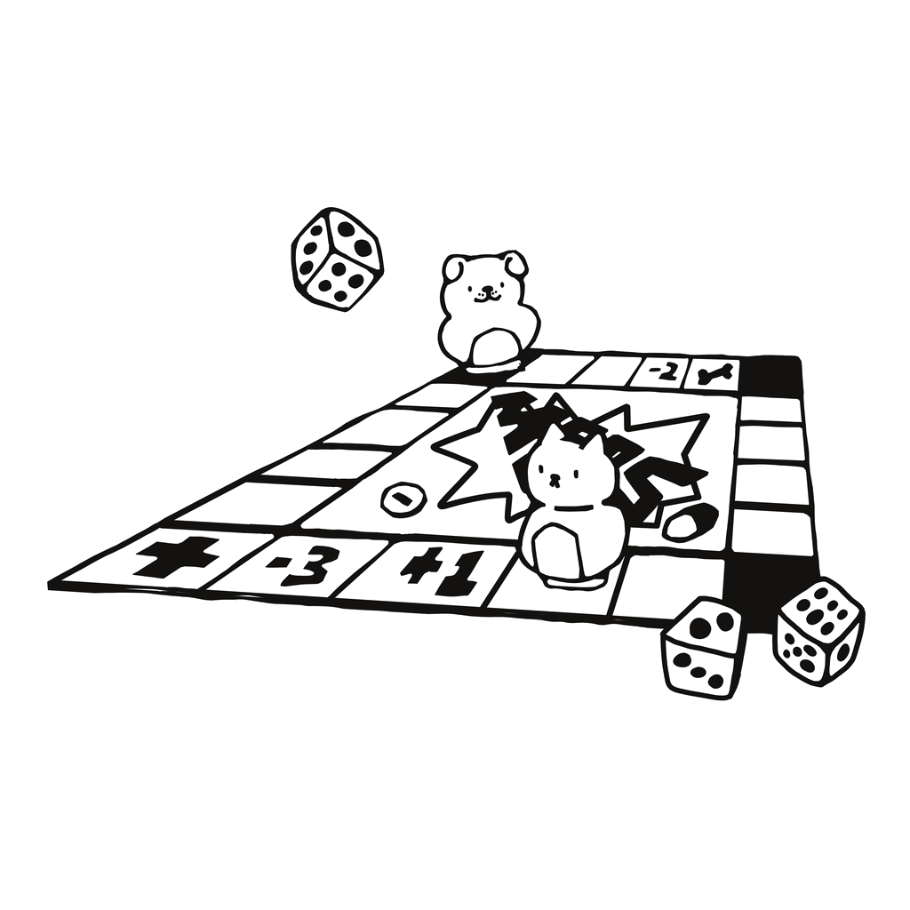立法大富翁棋盤插圖